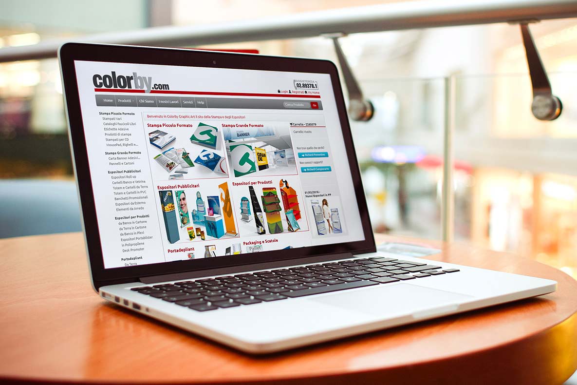 Sito eCommerce Colorby