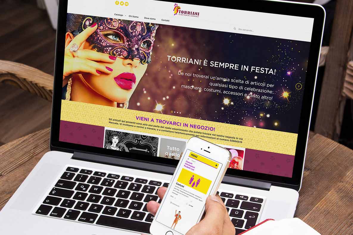 Sito eCommerce Torriani shop