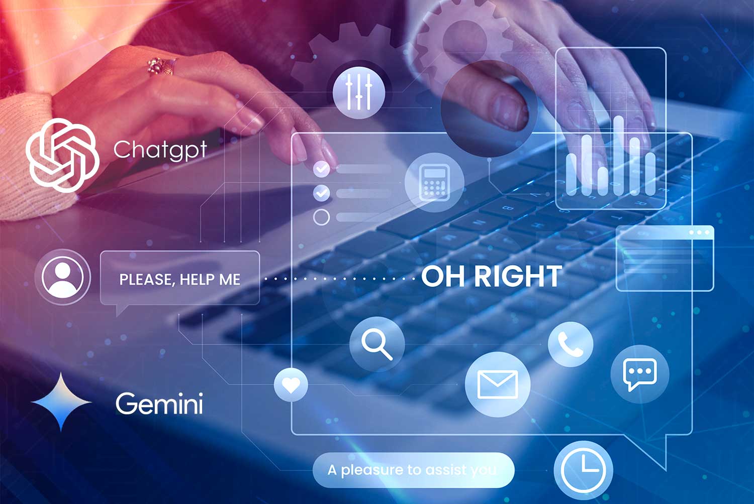 Chat GPT vs Gemini AI intelligenza artificiale per il tuo business