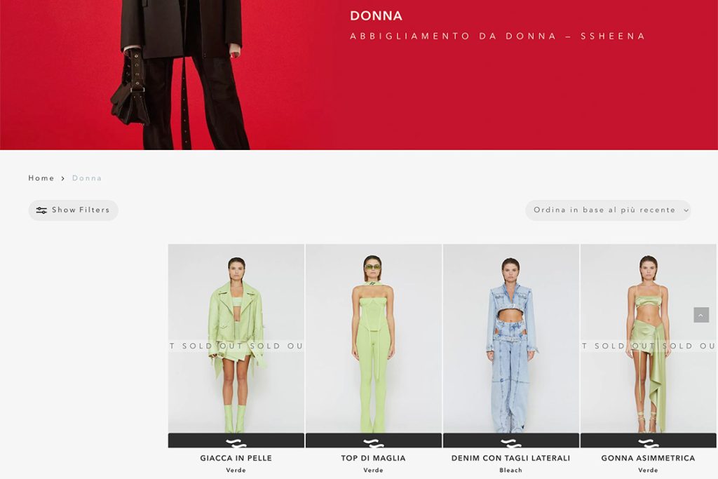 Sito Web Ssheena