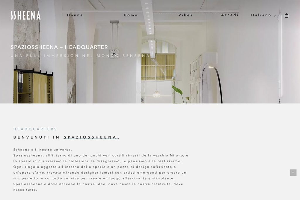 Sito Web Ssheena