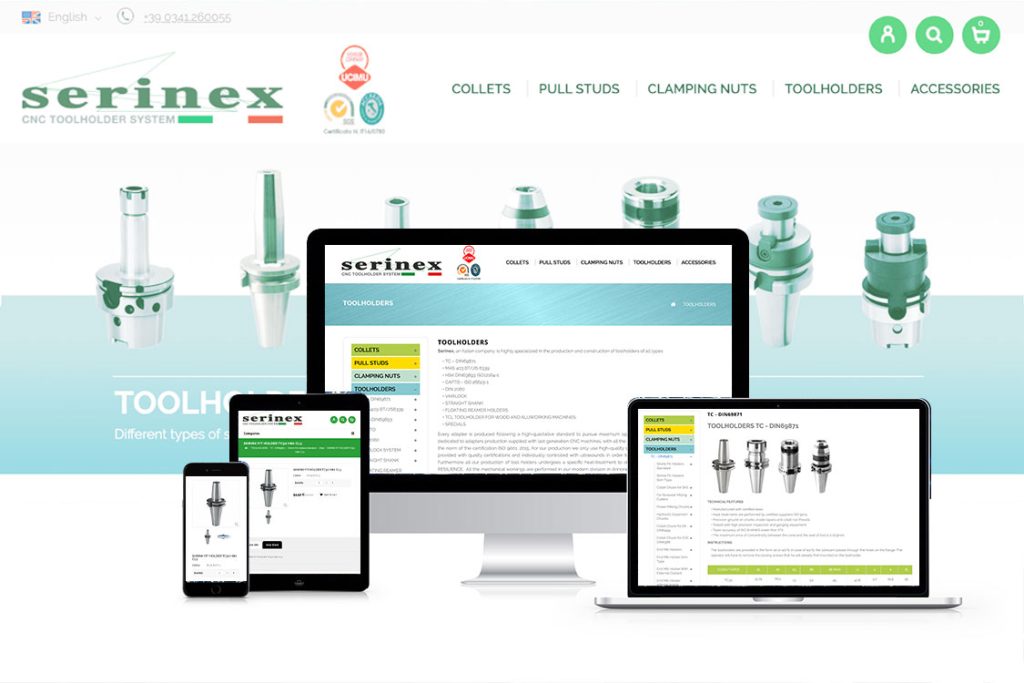 shop serinex ecommerce trizero