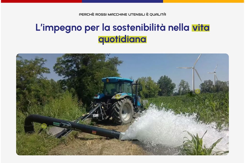 Sito Web Rossi Macchine