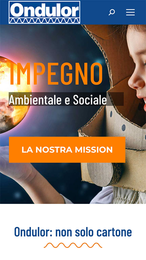 mobile sito ondulor