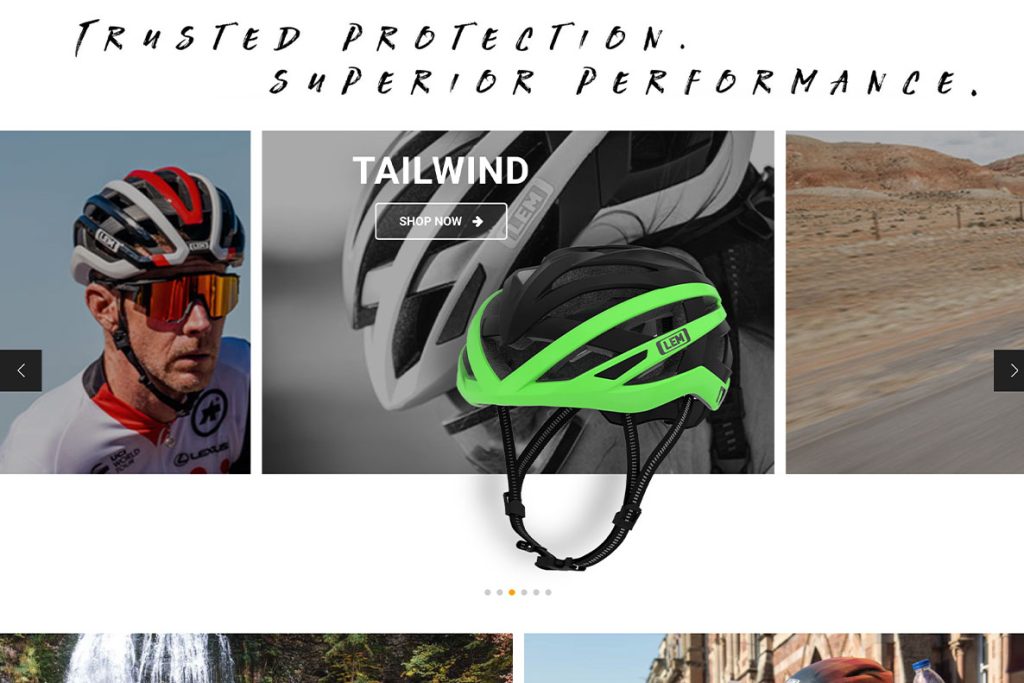 Gallery prodotti e-commerce Lem Helmets