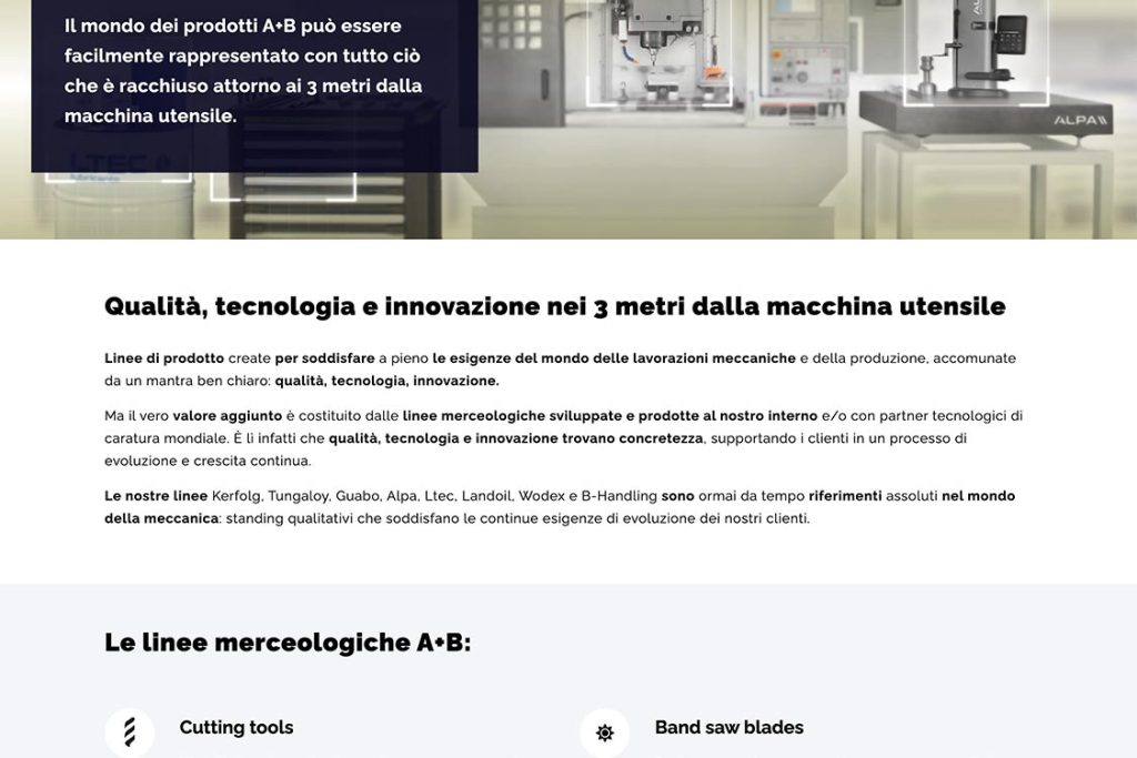 Sito Web AplusB
