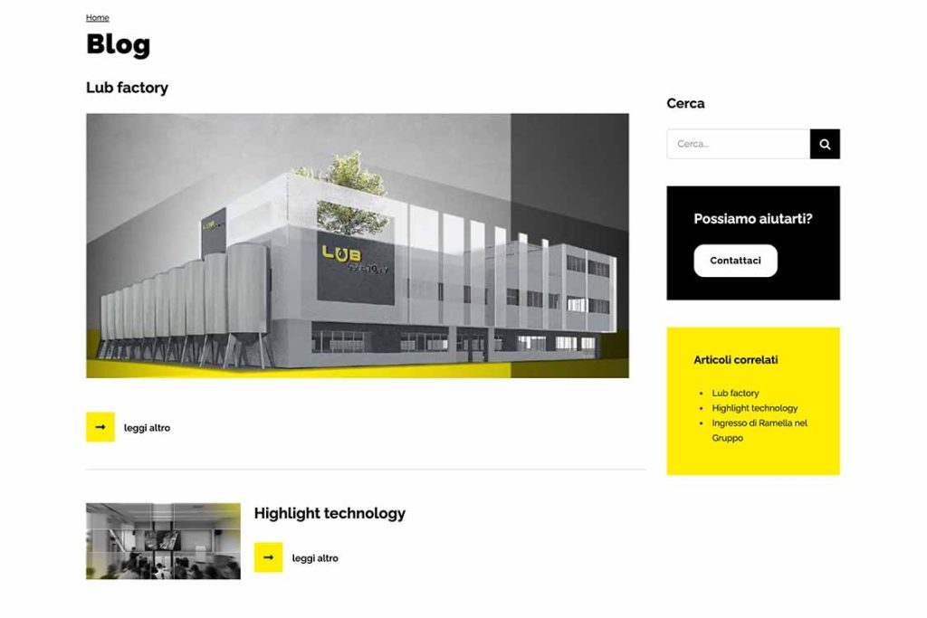 Sito Web AplusB